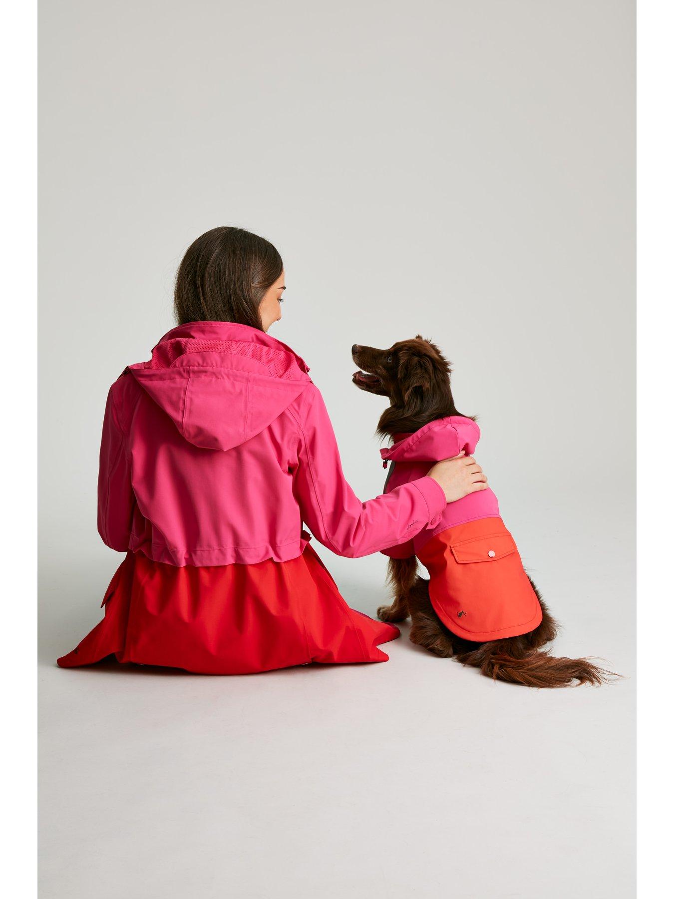 Joules dog cheap rain jacket