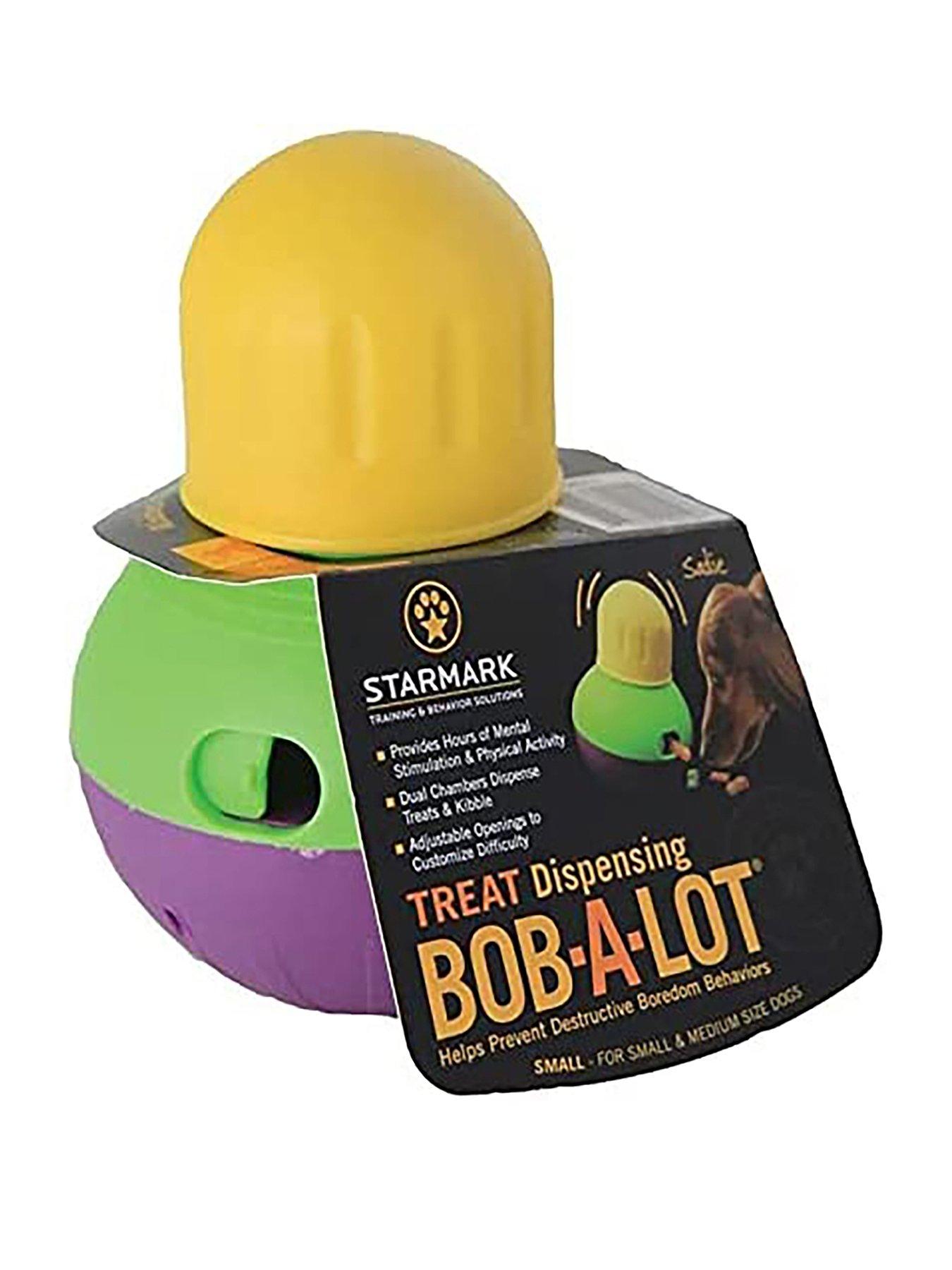 Product photograph of Rosewood Treat Dispensing Bob-a-lot Small Pet Toy from very.co.uk