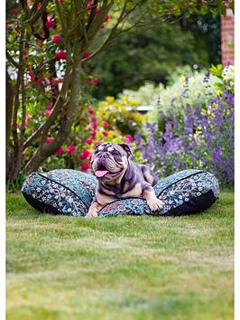 Product photograph of Morris Co Blackthorn Print Pet Mattress M - Large from very.co.uk