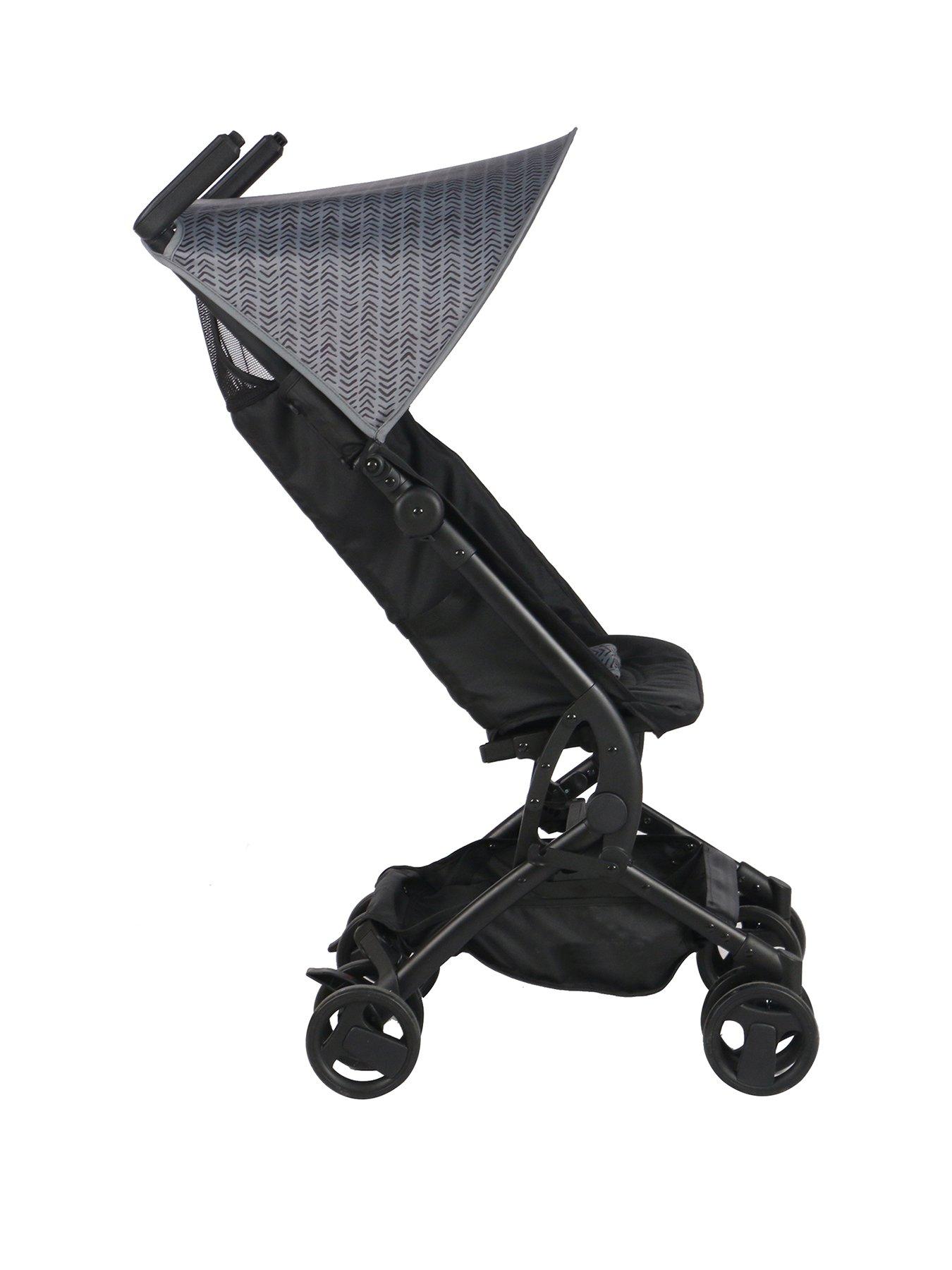 My Babiie MBX5 Ultra Compact Stroller - Black | very.co.uk