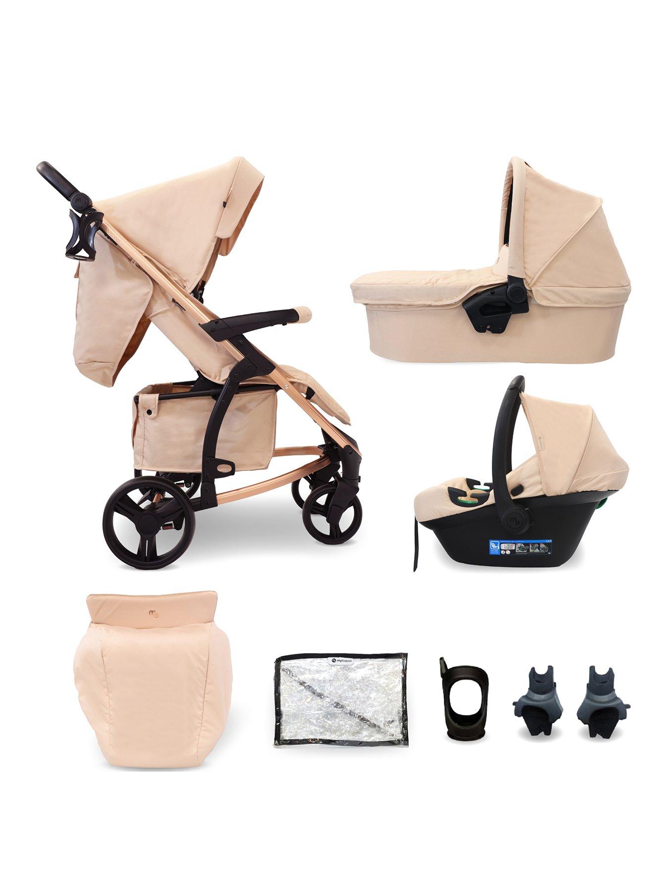 My babiie pushchair rose 2024 gold