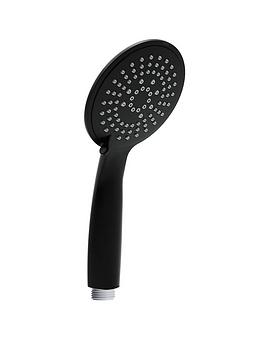 Product photograph of Aqualona Fusion Five-pattern Shower Head from very.co.uk