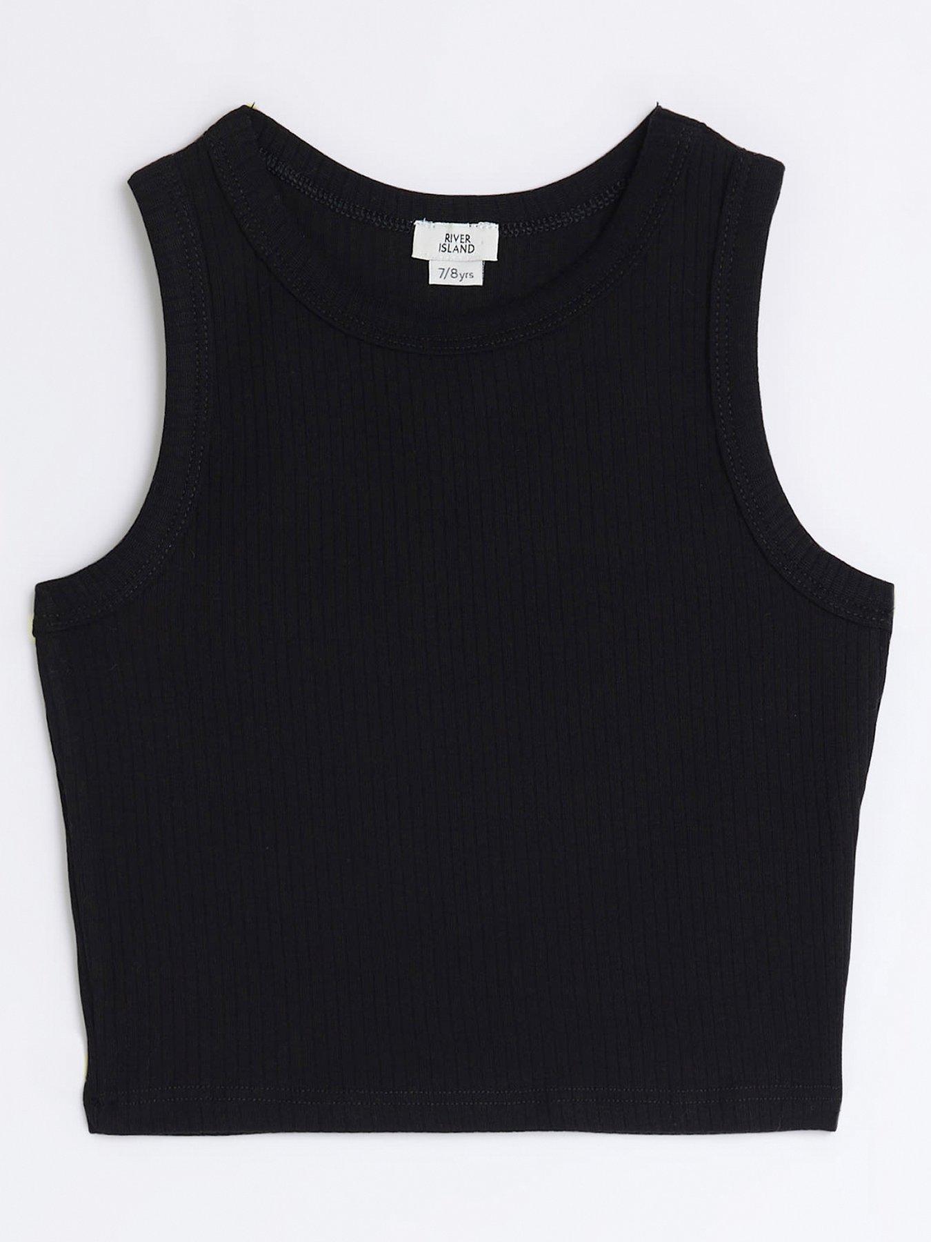 Black vest outlet top girls