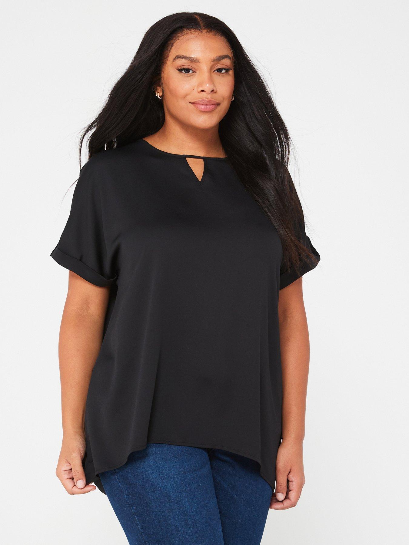 Black blouse outlet shirt