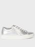  image of paul-smith-lee-metallic-trainersnbsp--silver
