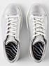  image of paul-smith-lee-metallic-trainersnbsp--silver