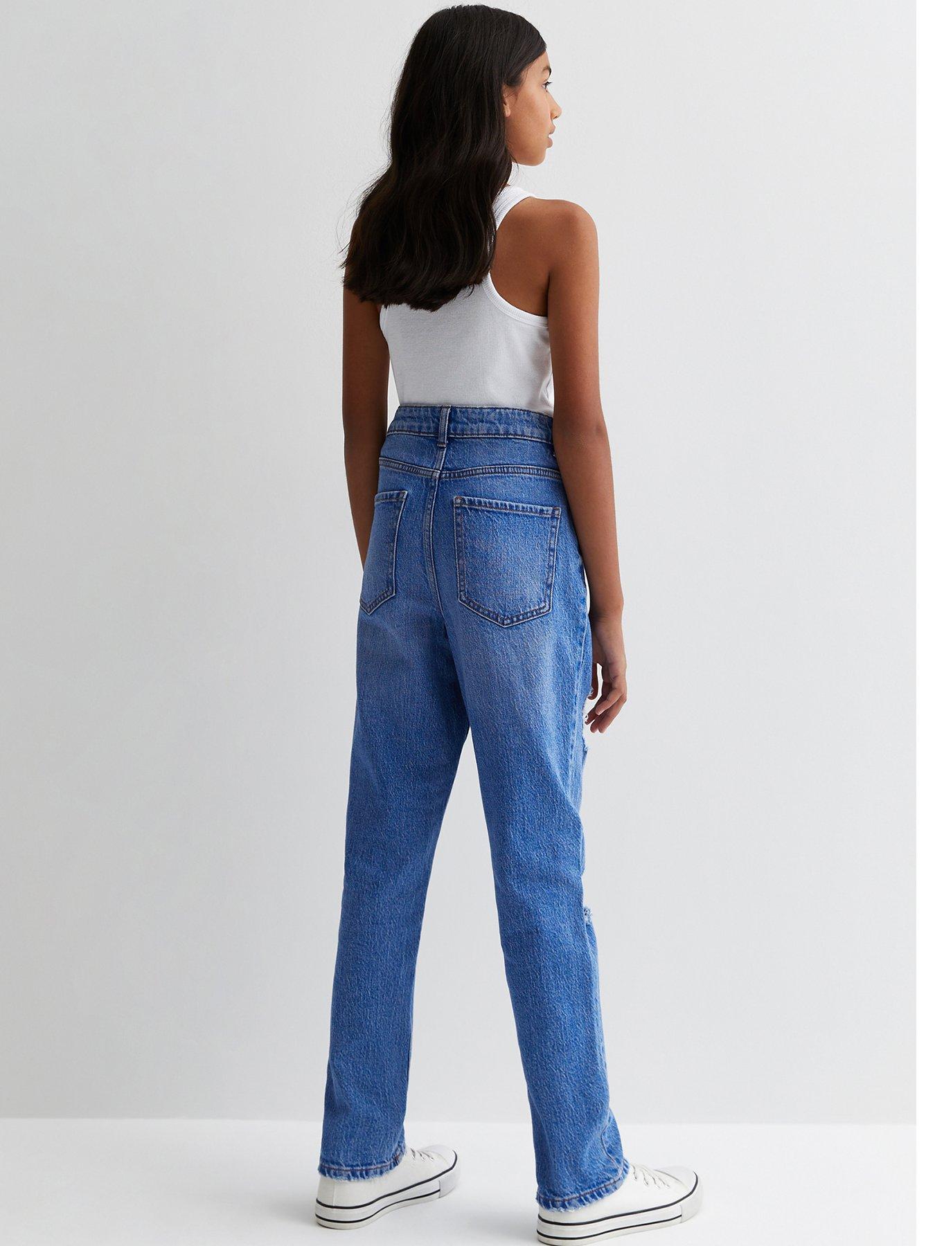 Pale Blue High Waist Tori Mom Jeans | New Look