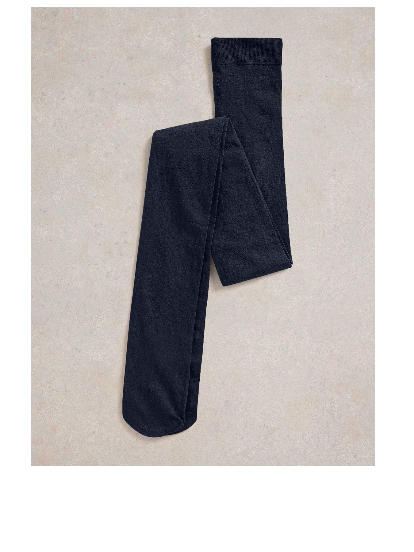 White Stuff Patty Plain Tights - Navy