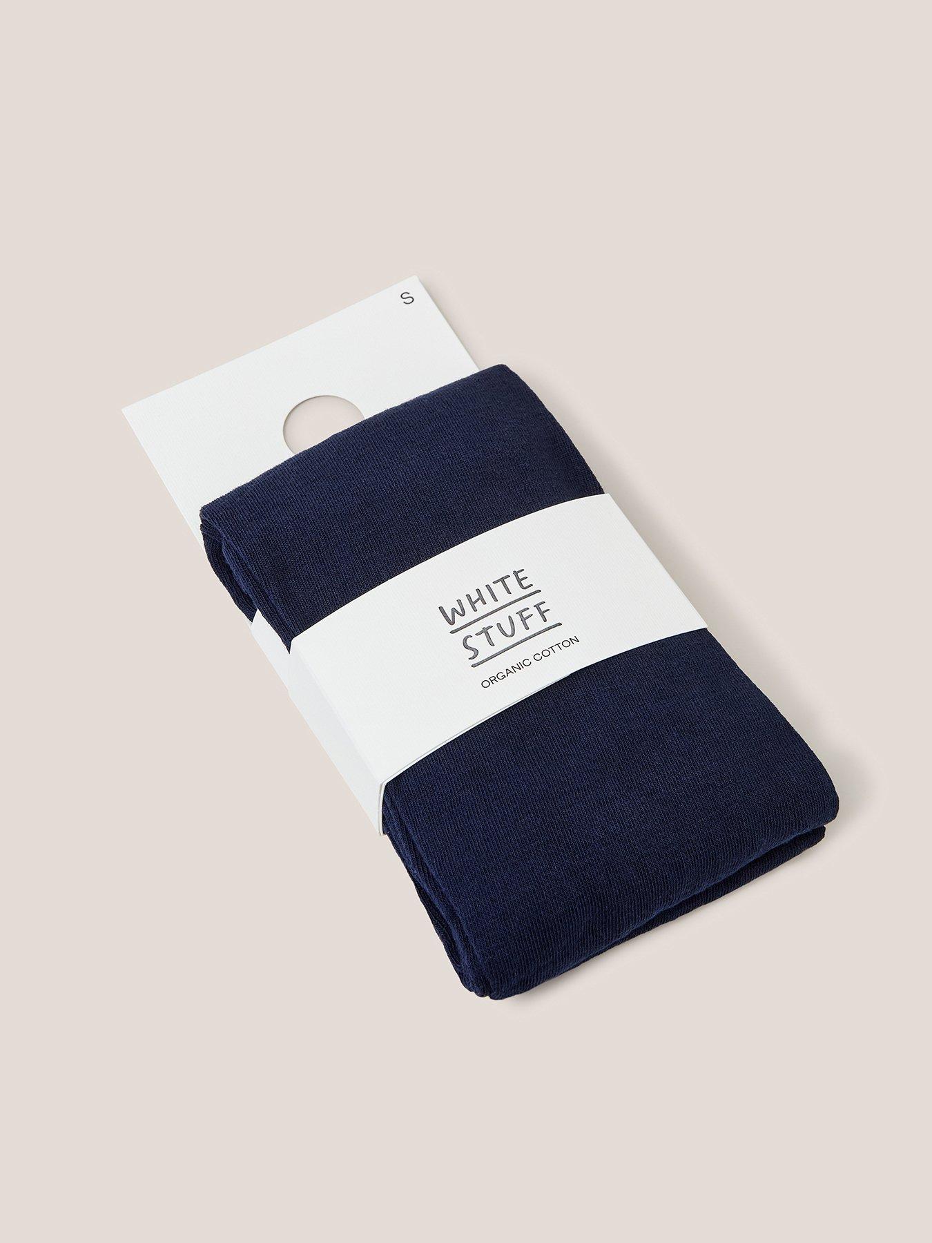 White Stuff Patty Plain Tights - Navy | Very.co.uk