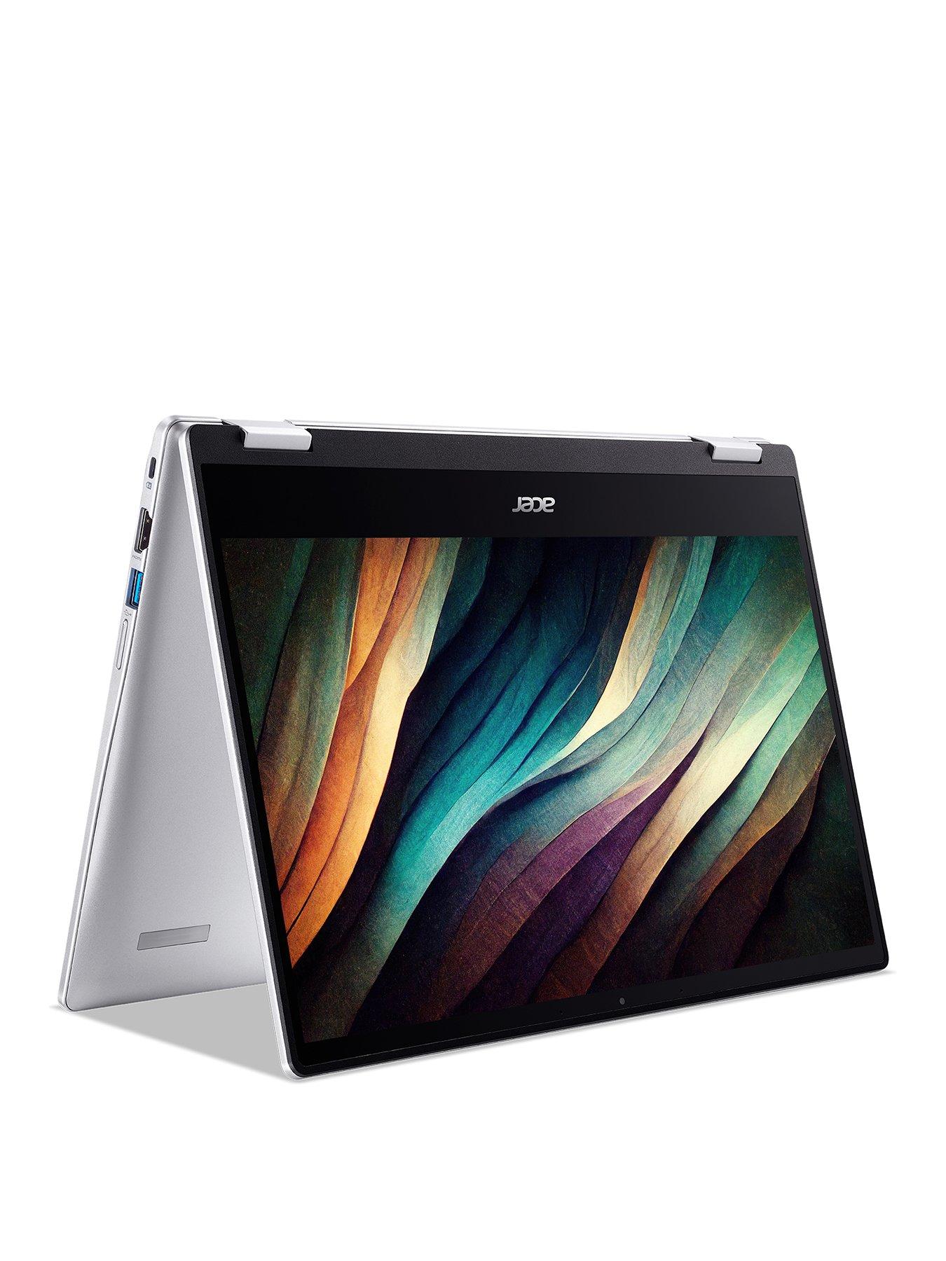 undefined Chromebook Spin 314 Laptop - 14in HD Touchscreen, Intel Celeron, 4GB RAM, 128GB SSD - Silver