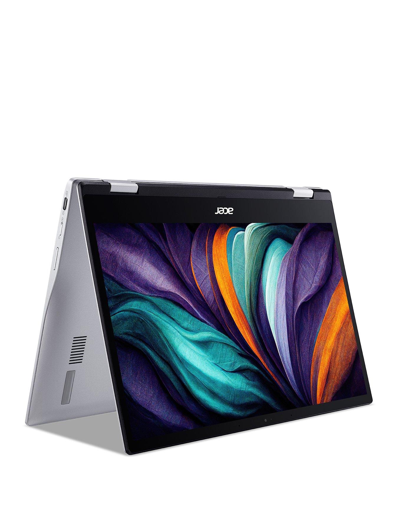 undefined Chromebook Spin 513 - 13.3in FHD Touchscreen, Qualcomm Snapdragon, 8GB RAM, 64GB SSD - Silver