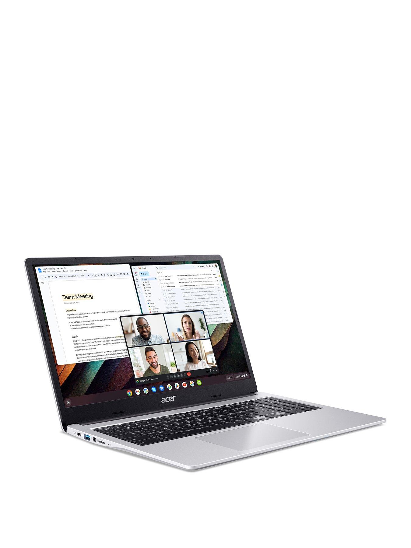 Acer Chromebook 315 Laptop – 15,6" FHD Touch, Intel Pentium N6000, 8 GB RAM, 128 GB EMMC, ChromeOS
