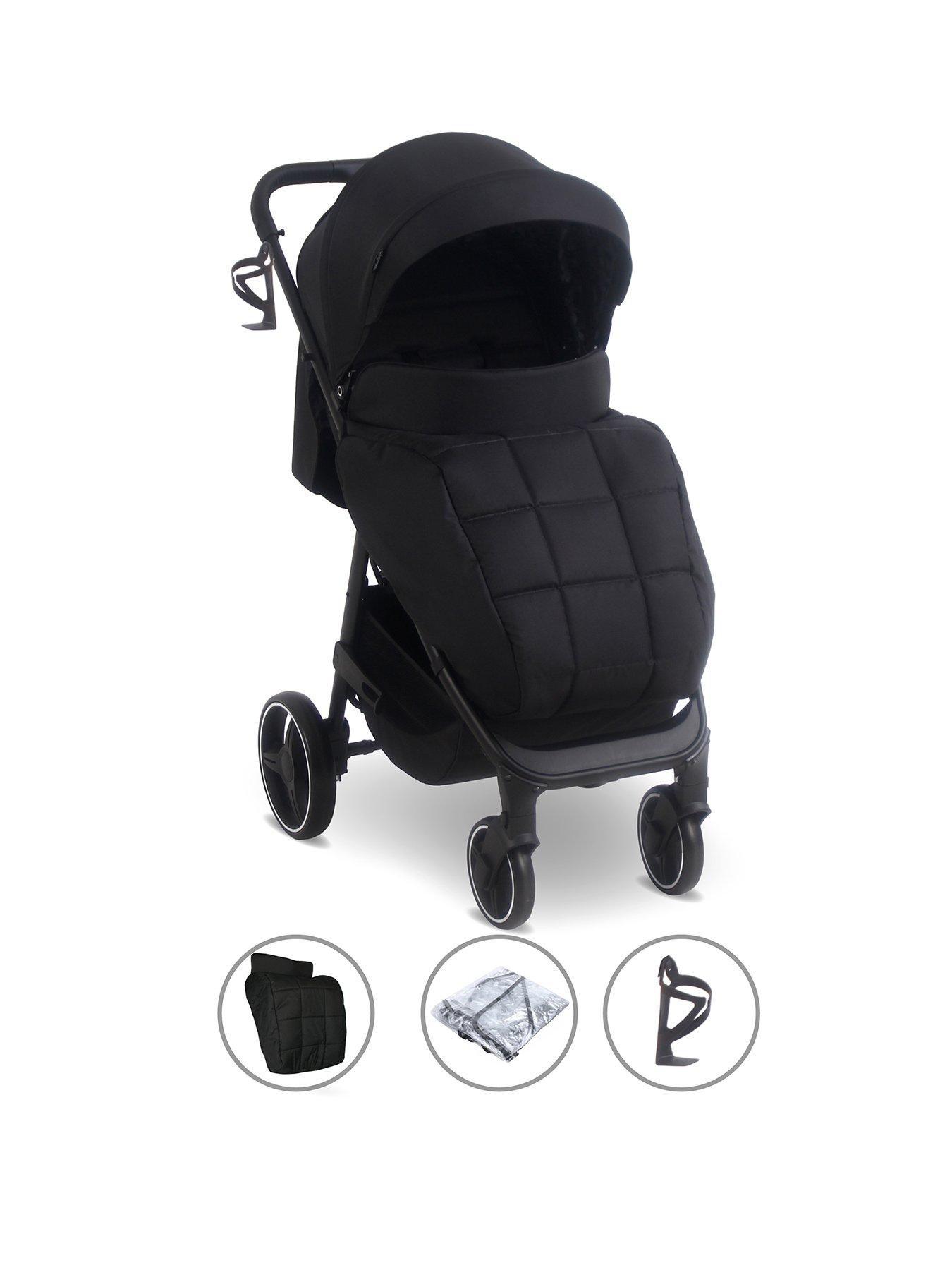 My Babiie MB160 Plus Pushchair - Black Leopard
