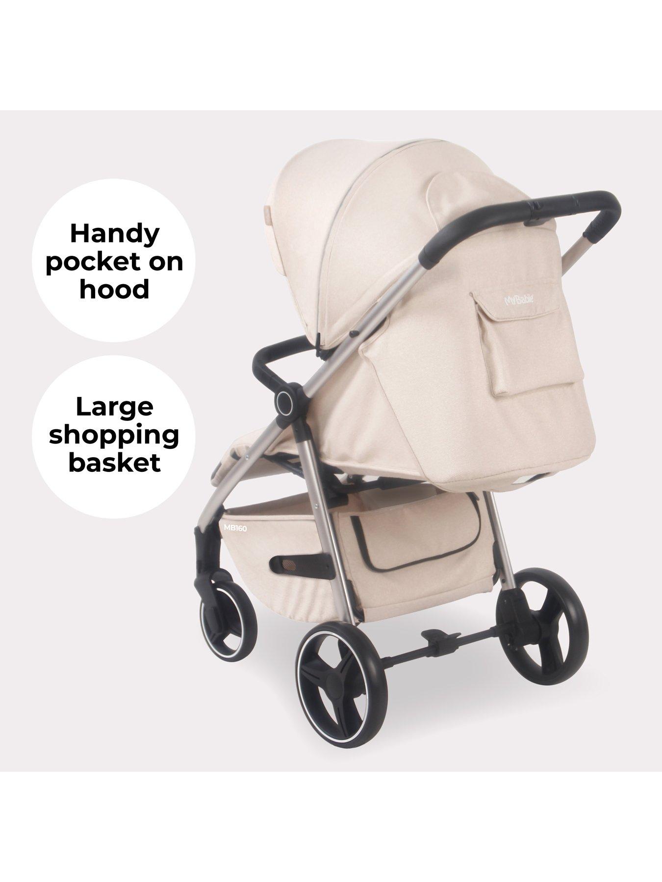 My Babiie MB160 Billie Faiers Pushchair Nude Boucle Very