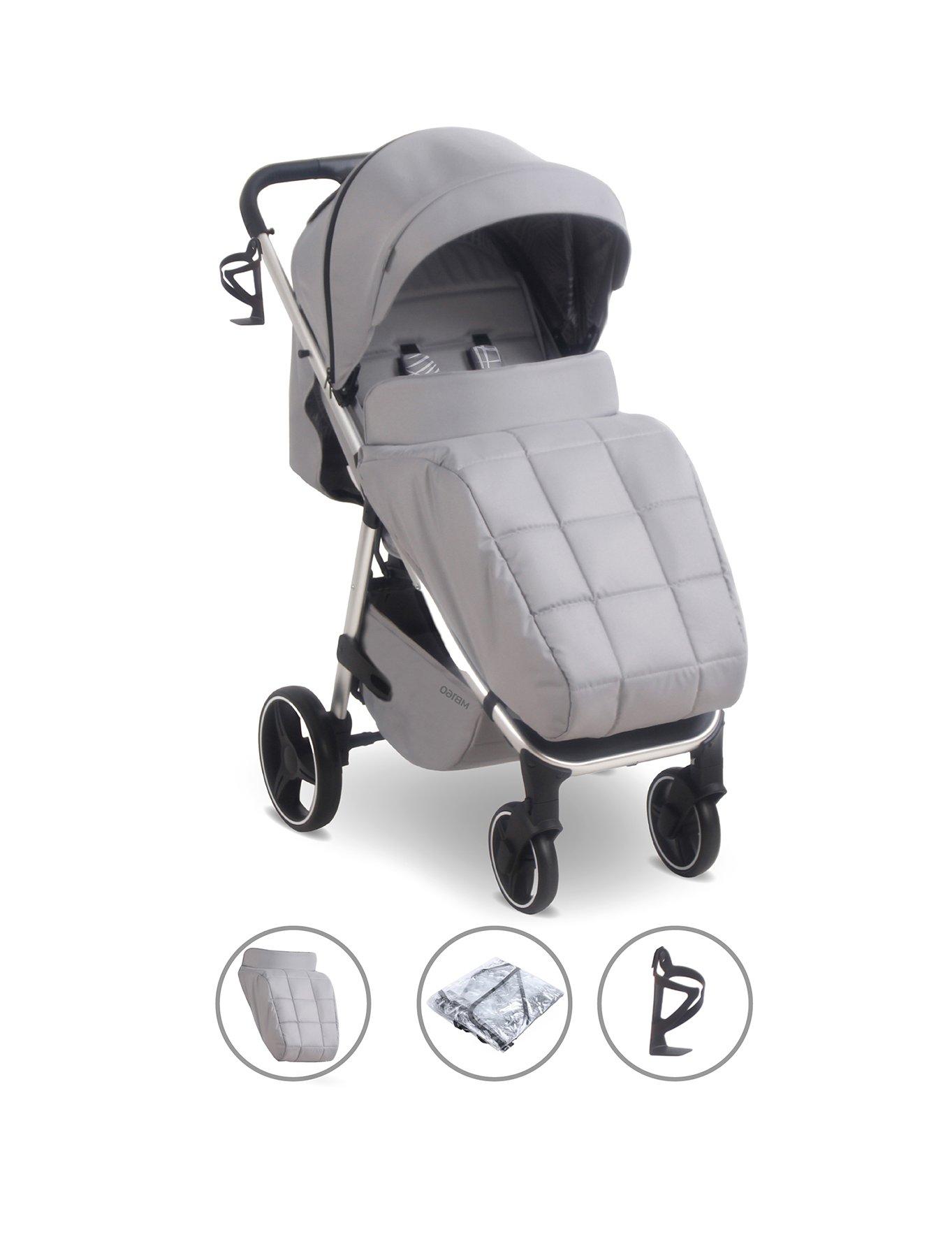 undefined MB160 Plus Pushchair - Grey Tropical