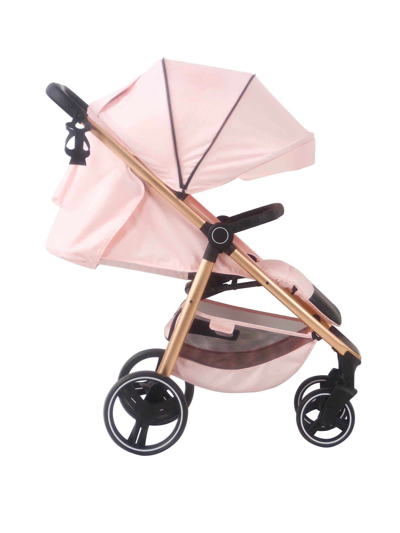 My babiie pink clearance pram