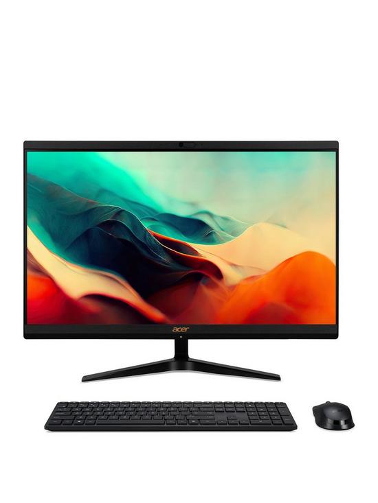 front image of acer-c27-1800-all-in-one-pc-27in-fhdnbspintel-core-i5-1335u-8gb-ramnbsp1tb-ssd-with-optionalnbspmicrosoftnbsp365-family-1-year