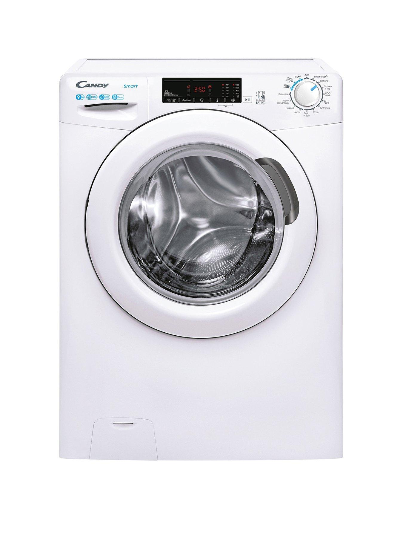 undefined CS149TW4 9kg Load, 1400 Spin Washing Machine - White