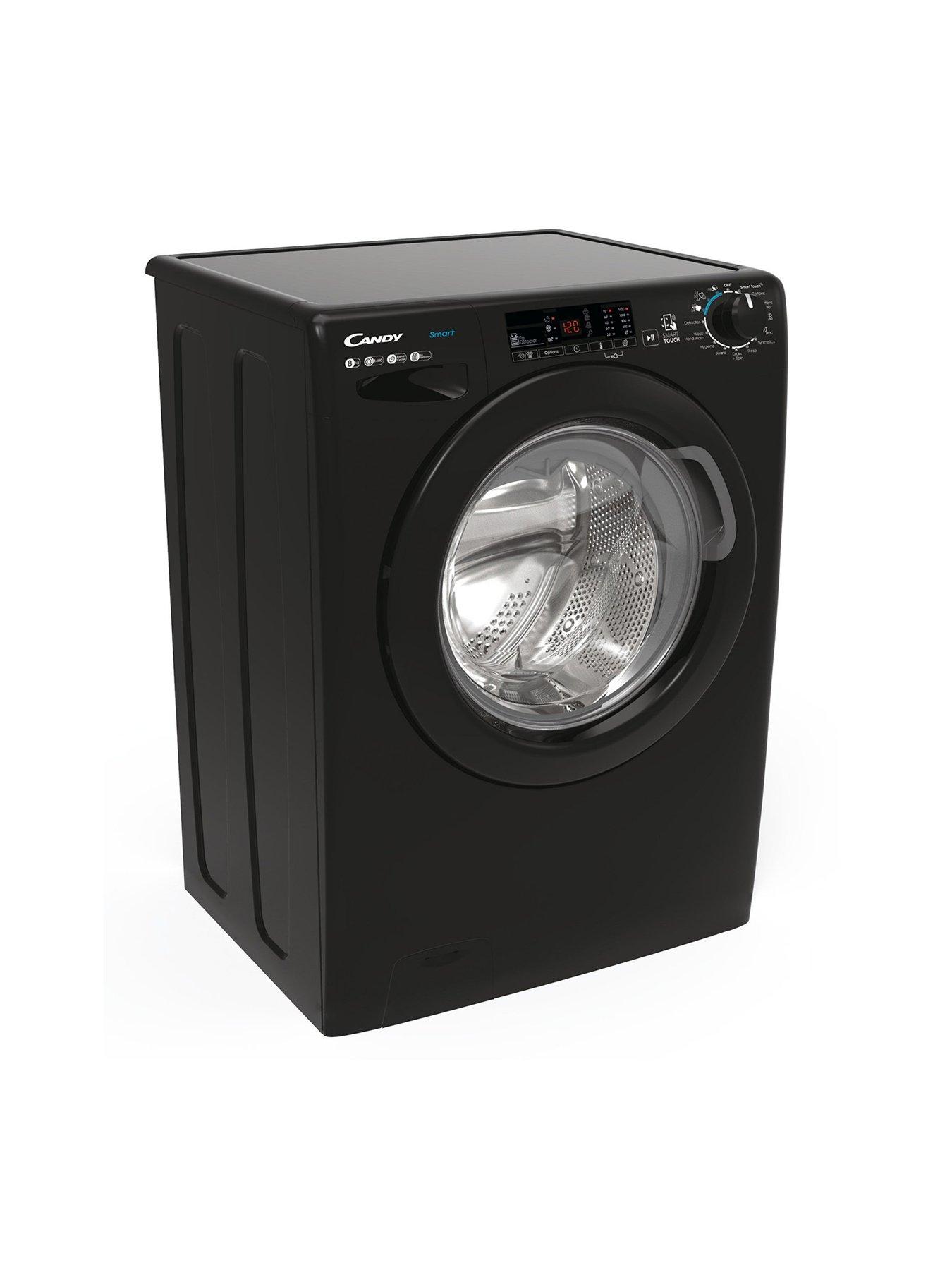 Image 2 of 6 of Candy CS148TWBB4 8kg Load, 1400 Spin Washing Machine - Black
