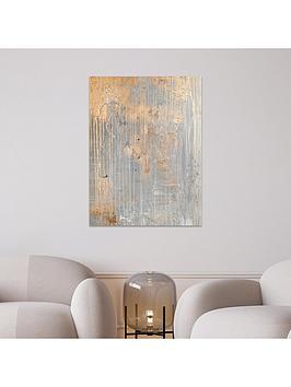 Product photograph of The Art Group Golden Falls Canvas from very.co.uk