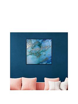 Product photograph of The Art Group Maldives Framed Canvas Art Print By Charlotte Vale from very.co.uk