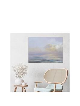 Product photograph of The Art Group Tide Sunset Canvas from very.co.uk
