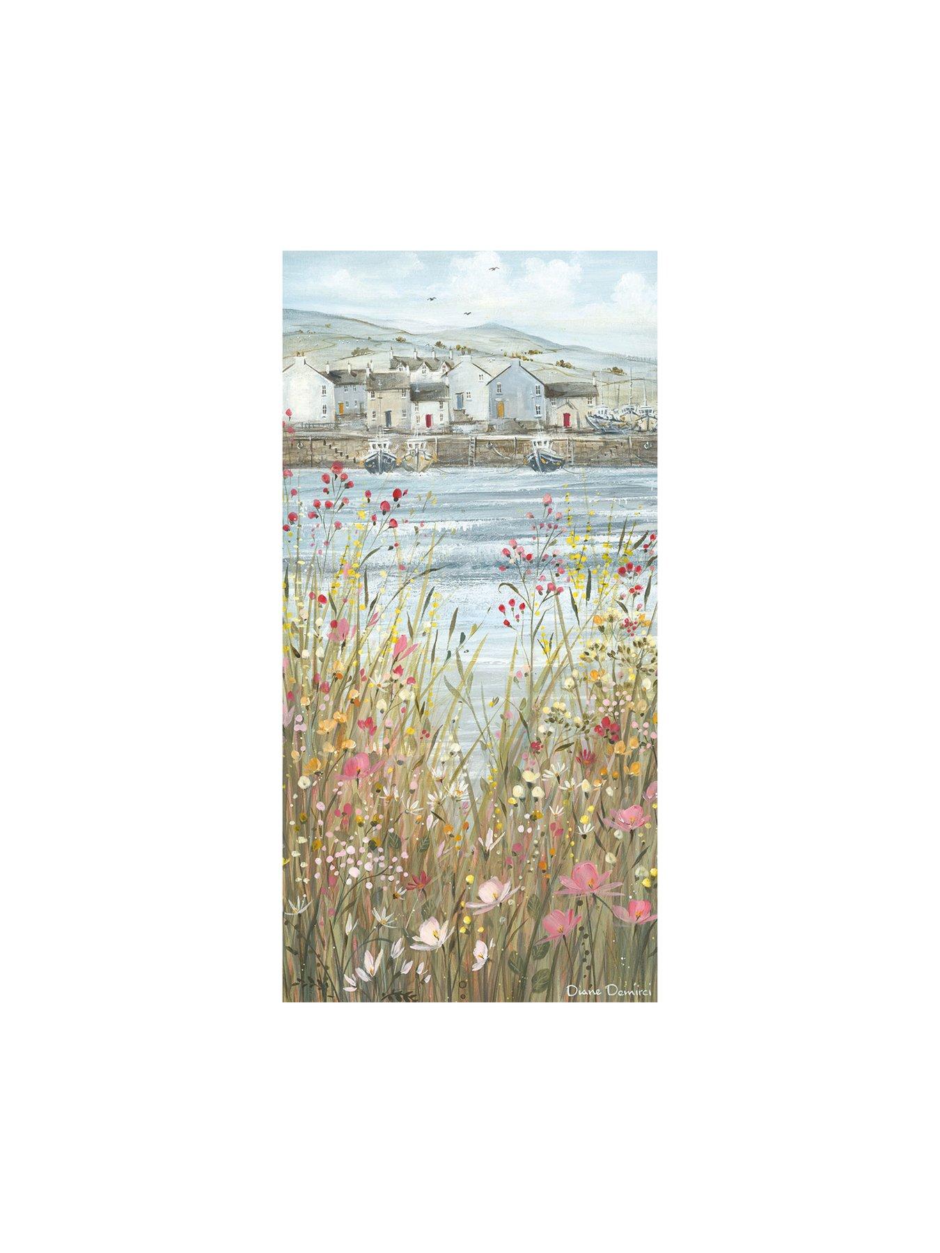 The Art Group Boats & Blooms Ii Canvas | very.co.uk