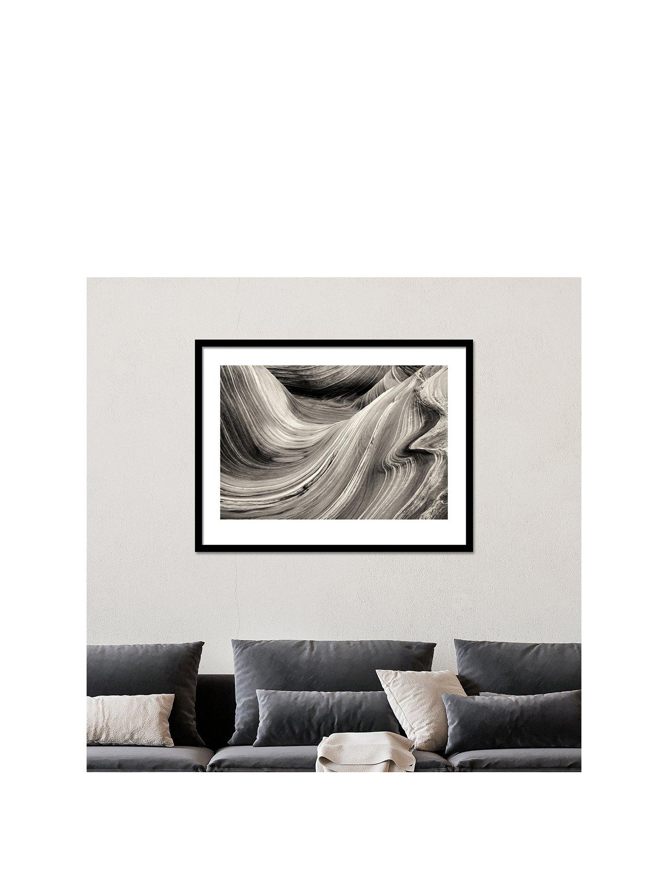 The Art Group Sandstone Wave Framed Print