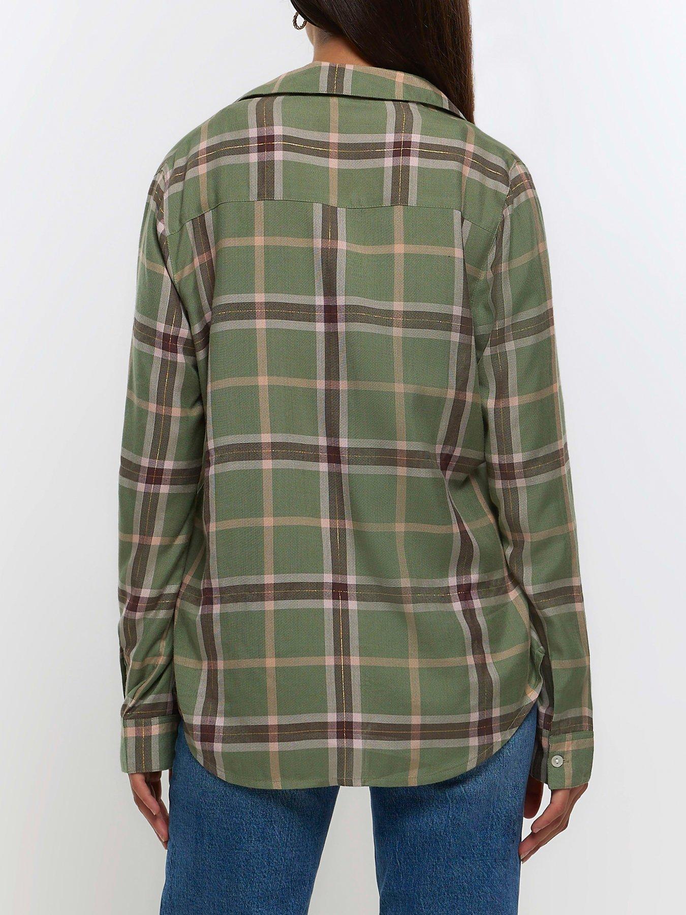 Checked shirt 2024 womens river island