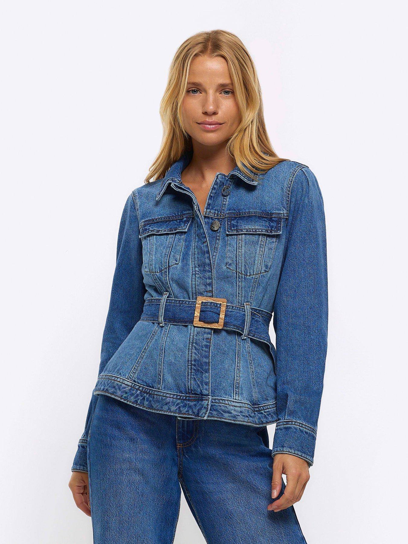 River island denim deals jacket