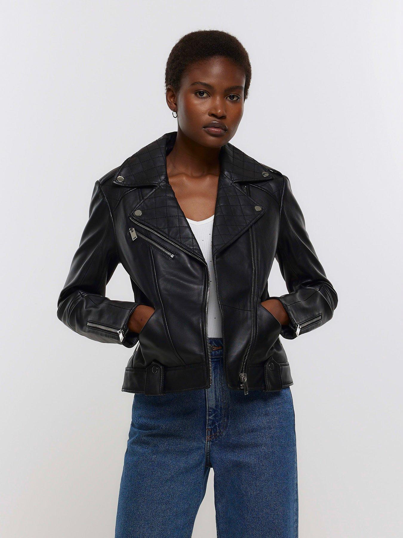 Biker jacket sale river island