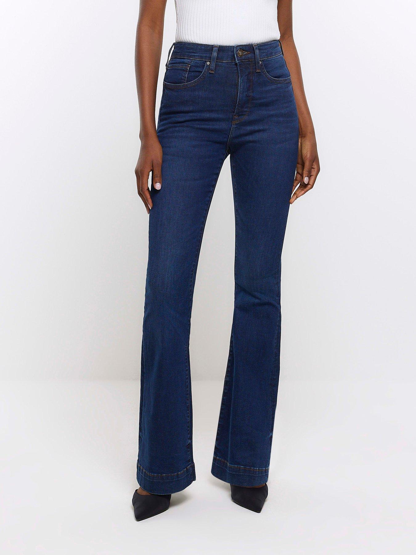 undefined Flared Jean - Blue