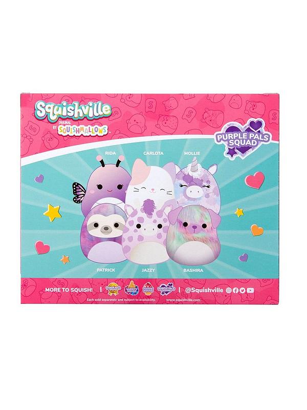 Image 3 of 4 of Squishville Squishville by Original Squishmallows Purple Pals Squad Plush