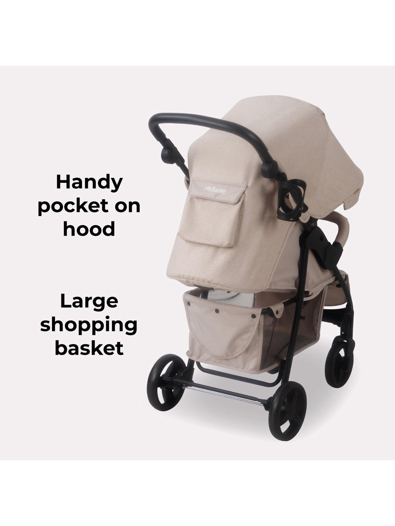Image 7 of 7 of My Babiie MB30 Plus Pushchair - Oatmeal