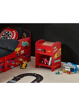 Product photograph of Disney Cars Lightning Mcqueen Bedside Table from very.co.uk