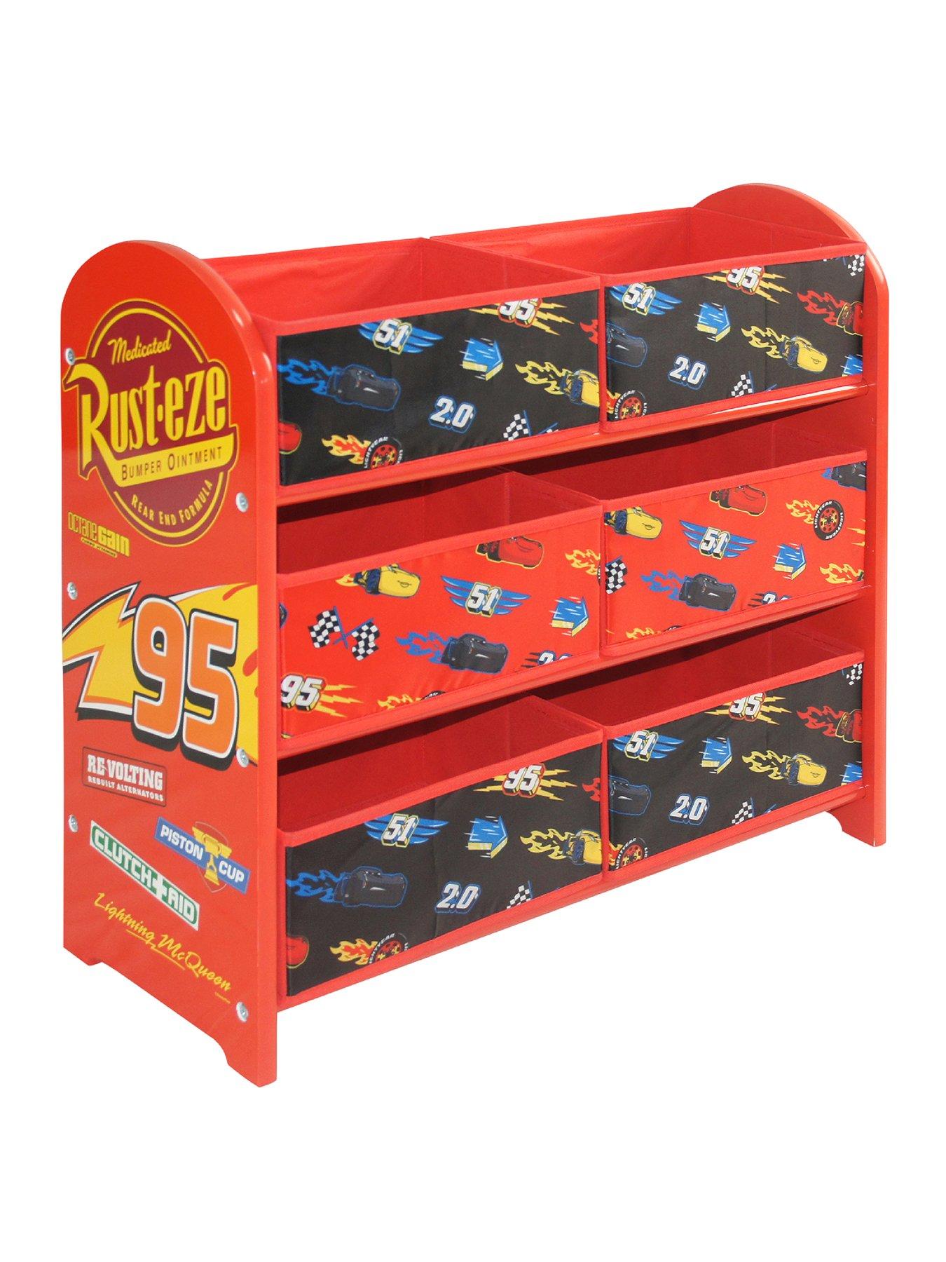 Disney Cars Lightning McQueen Core Storage Unit Very