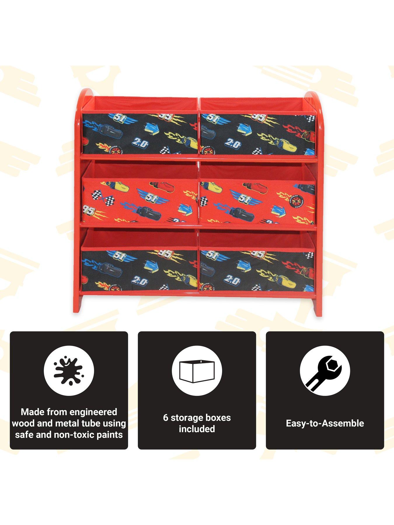 Lightning mcqueen storage bin clearance