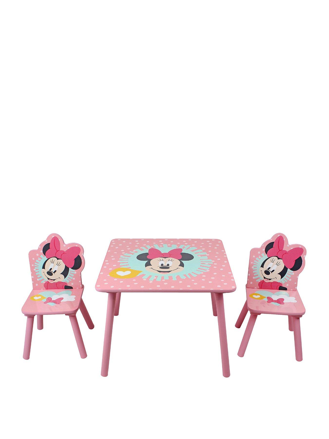 Minnie table deals and chair set