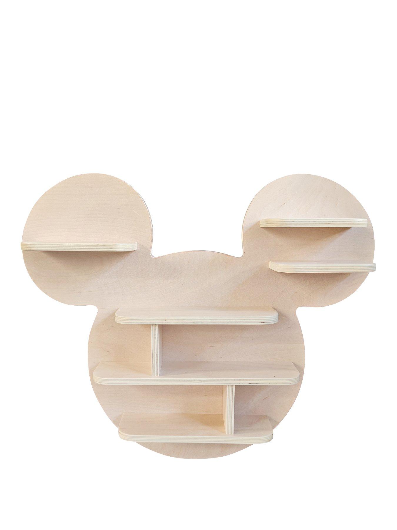 Image 2 of 3 of Mickey Mouse Shelf- Natural