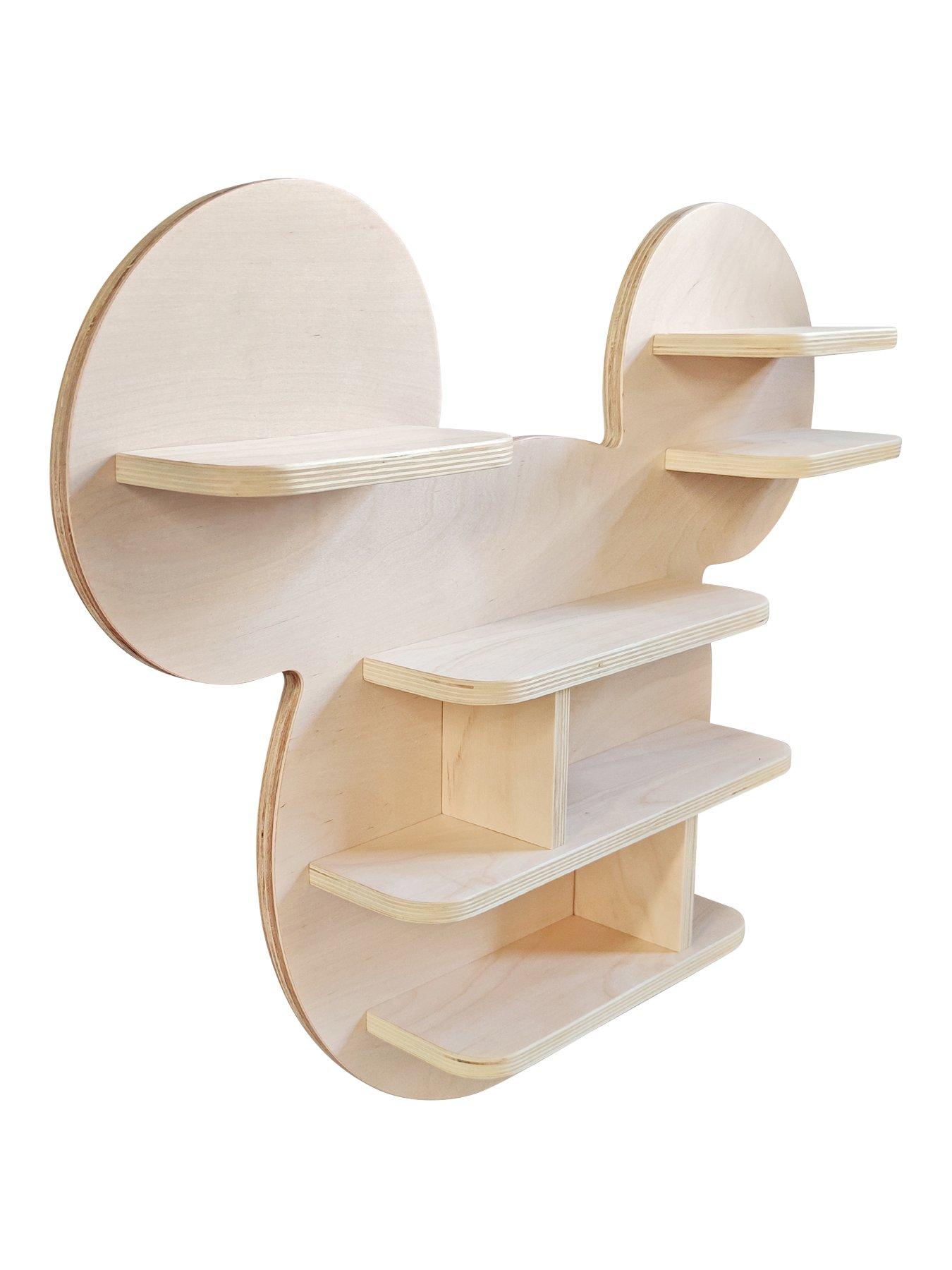 Image 3 of 3 of Mickey Mouse Shelf- Natural