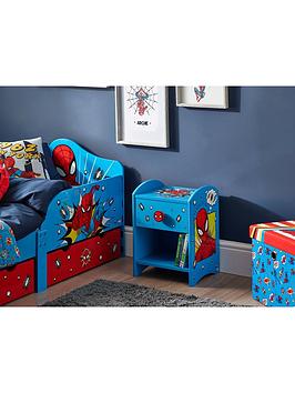 Product photograph of Spiderman Spider Man Bedside Table from very.co.uk
