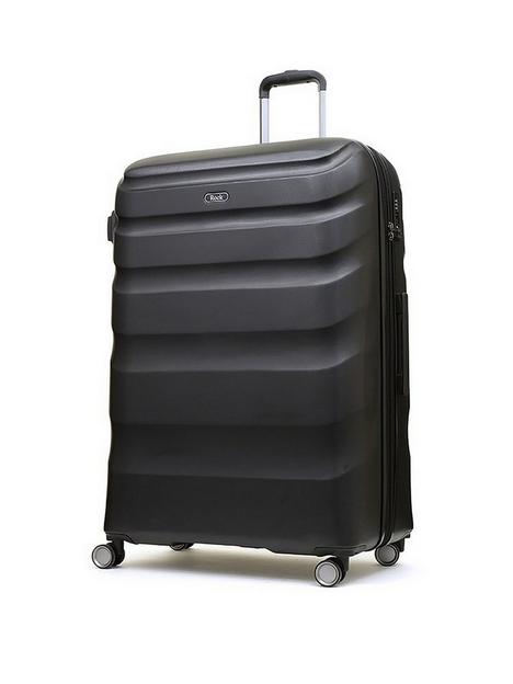 rock-luggage-bali-8-wheel-hardshell-extra-large-suitcase-black
