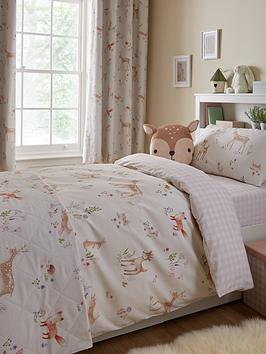 Product photograph of Very Home Childrens Autumn Woodland Duvet Set - Sb from very.co.uk