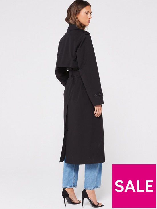 stillFront image of mango-double-button-trench-coat