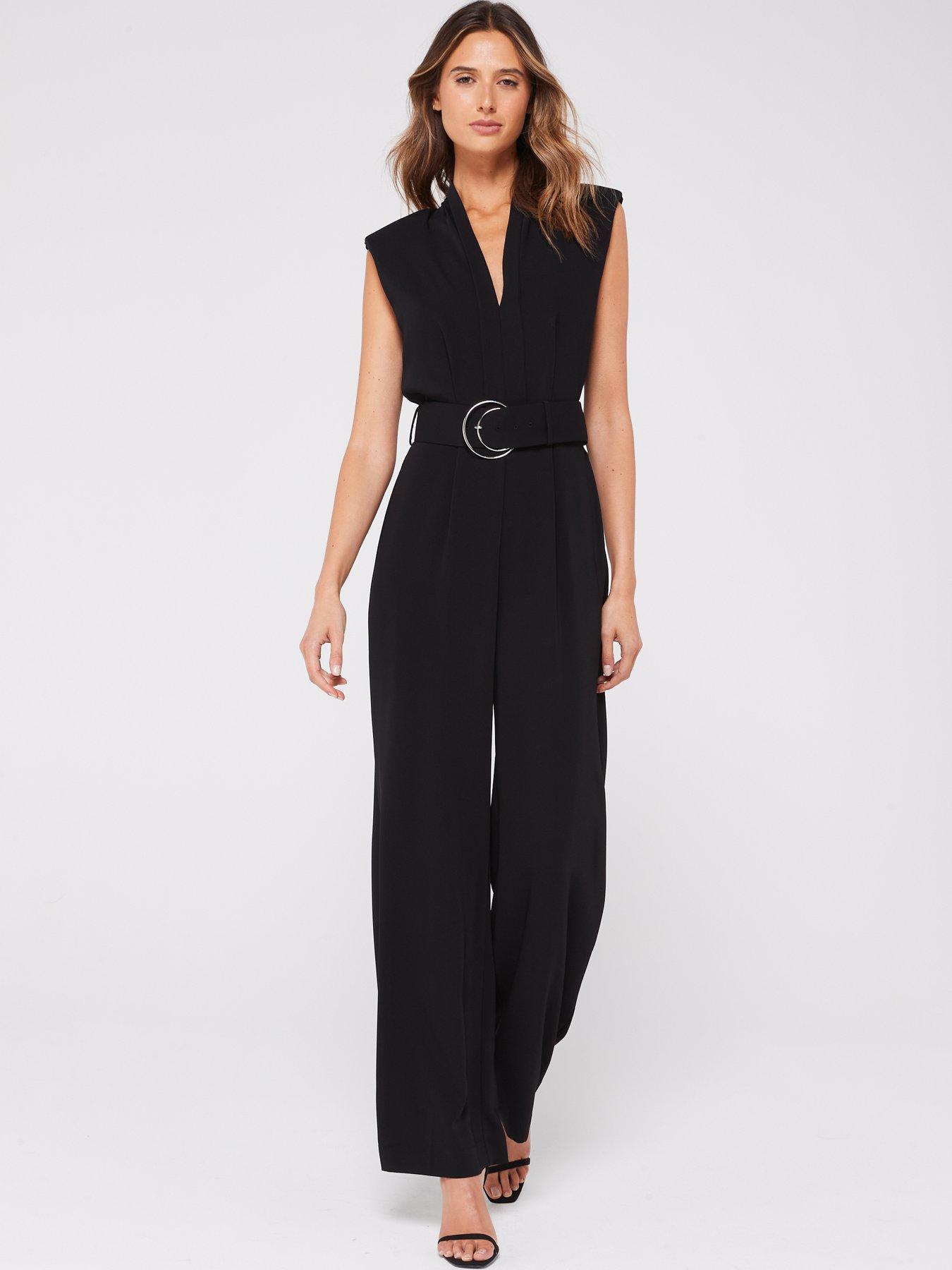 Mango Belt Long Jumpsuit very