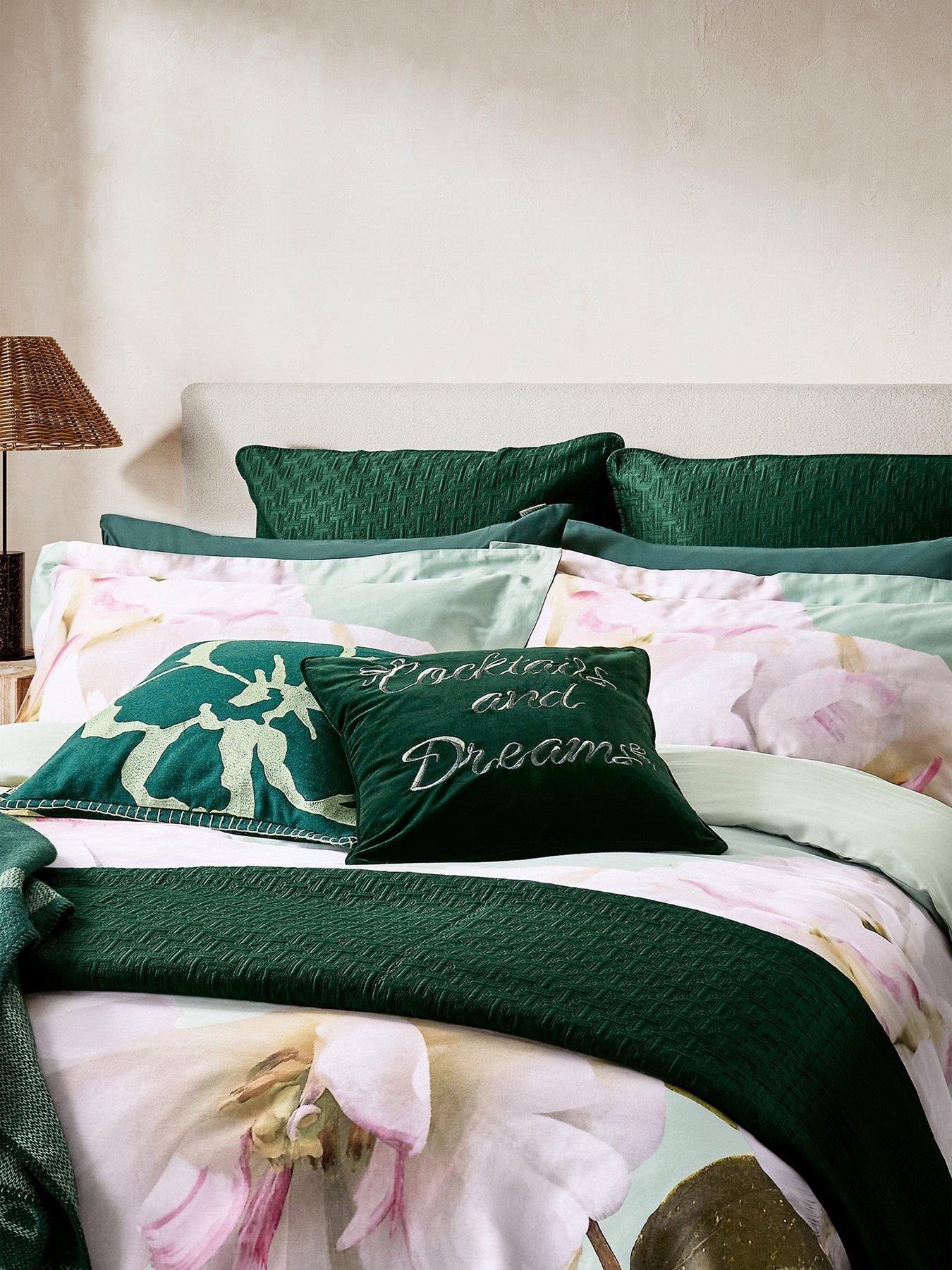 Image 3 of 5 of Ted Baker Gardenia 100% Cotton Floral Duvet Set&nbsp;