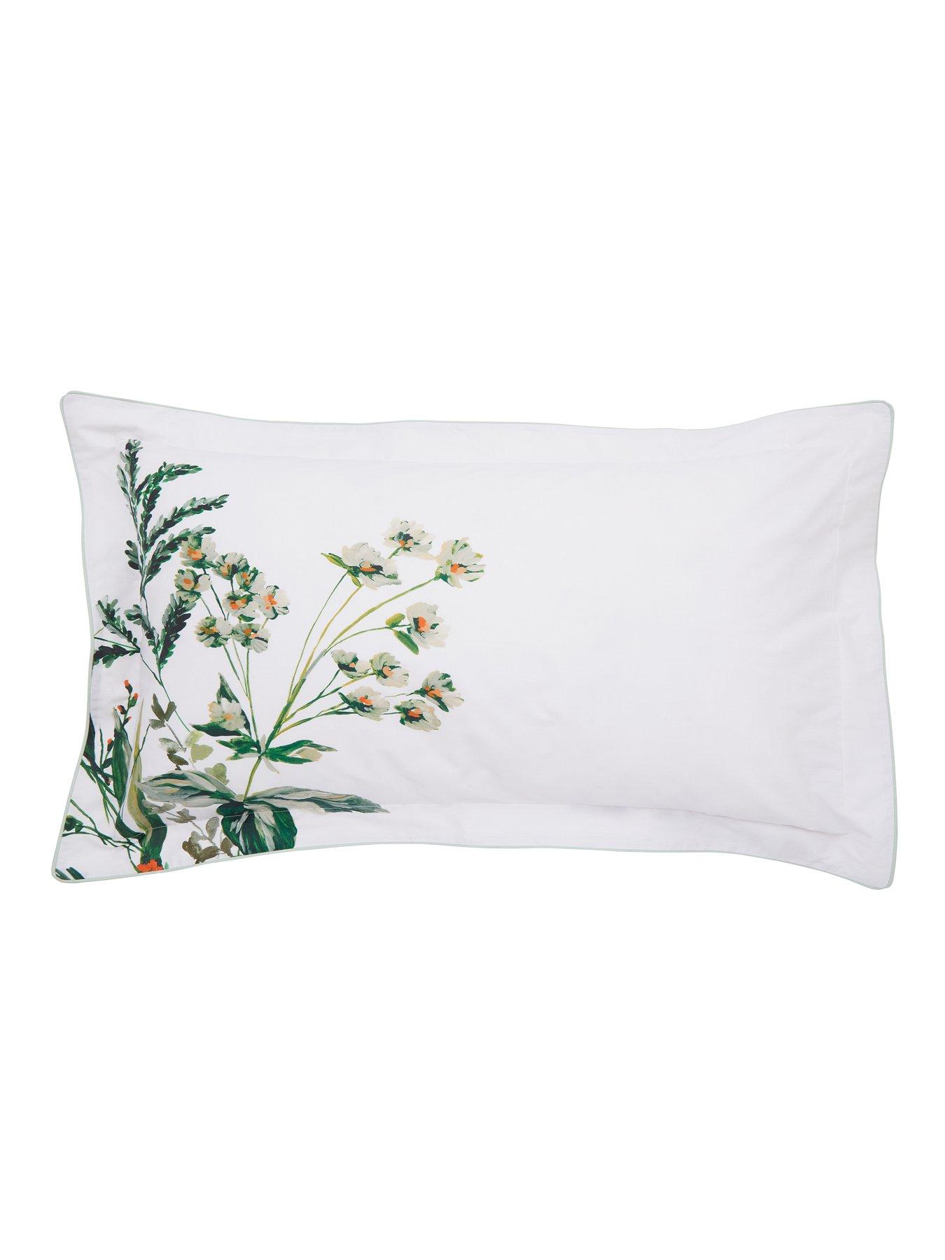 Image 7 of 7 of Joules Lakeside Floral 100% Cotton Percale Duvet Cover Set