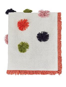 Product photograph of Joules Early Riser Throw - Multi from very.co.uk