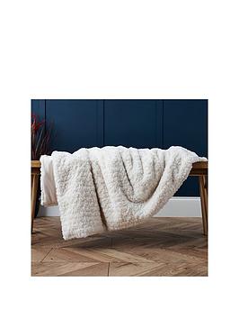 Product photograph of Very Home Faux Fur Super Soft Throw from very.co.uk