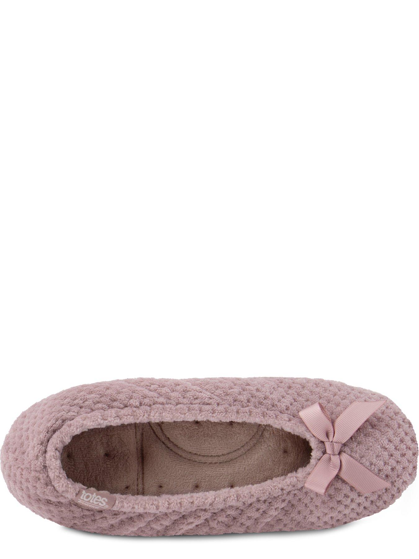 Pink sales isotoner slippers